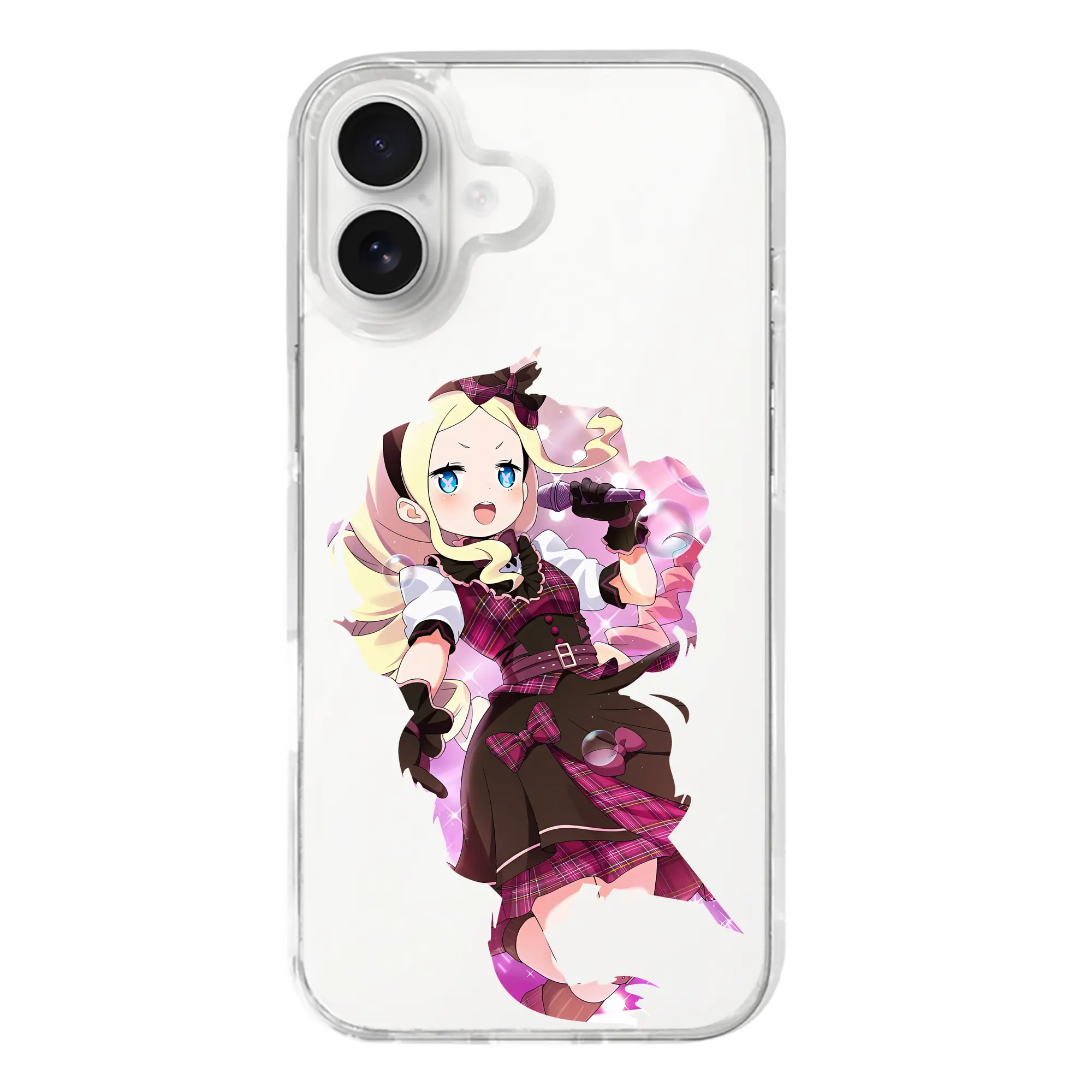 リゼロ グッズ ベアトリス - iPhone 17シリーズ 透明スマホケース – 薄型・耐衝撃・精密フィット保護カバー